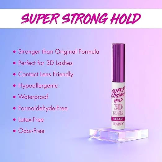 I-Envy By KISS Super Strong Hold 3D Strip Lash Glue - 5g 9 I-Envy By KISS Super Strong Hold 3D Strip Lash Glue - 5g - Image 7